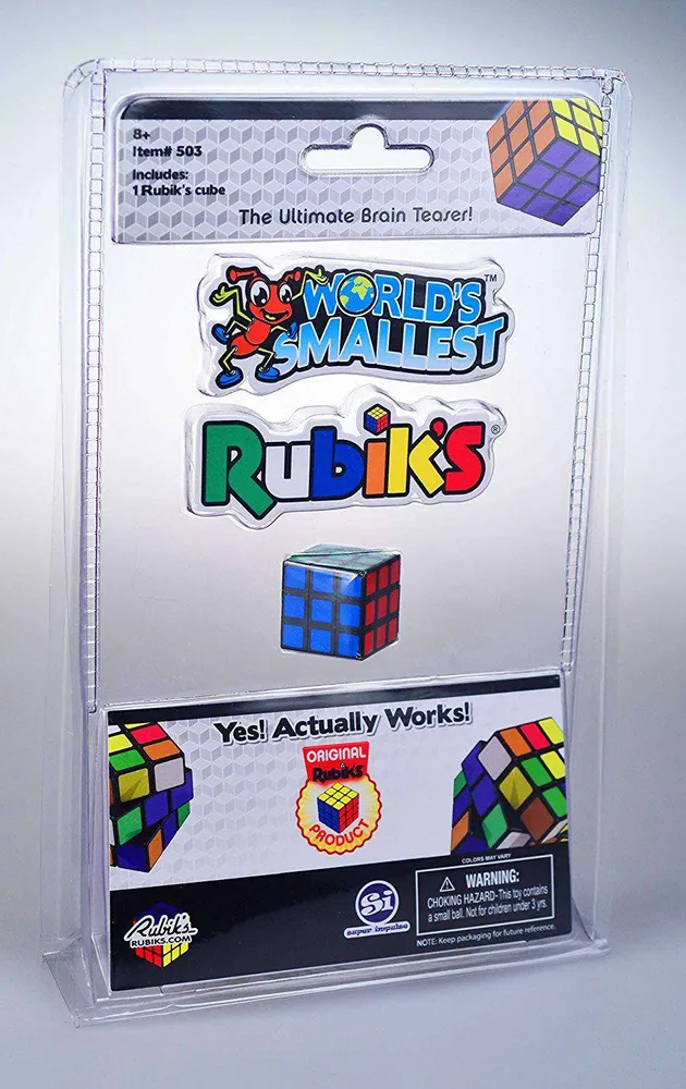 World's Smallest Rubik's Cube 3x3