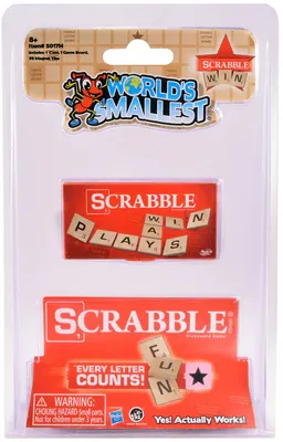 World's Smallest Scrabble Game