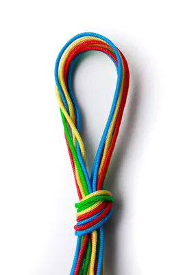 Kendama Replacement String 6 Finger Primary Colors