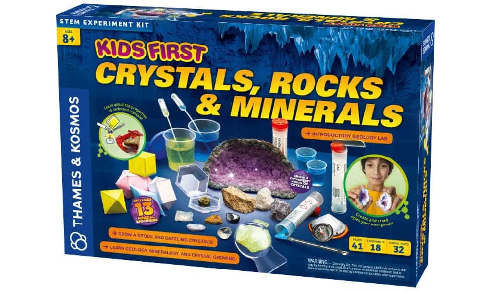 Kids First: Crystals, Rocks, and Minerals Kit