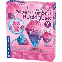 Make Your Own Glitter Diamond Necklace