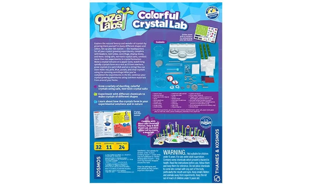 Ooze Labs: Colorful Crystal Lab