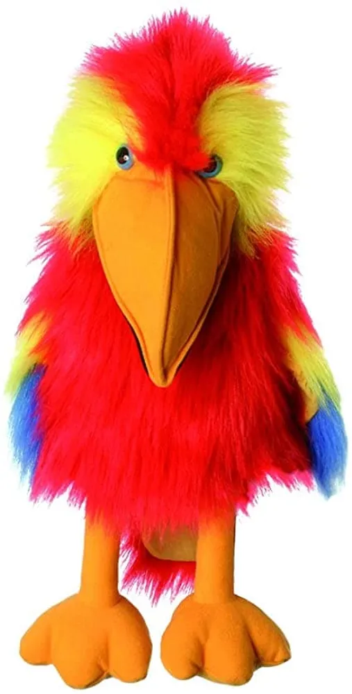 Large Bird Puppets - Scarlet Macaw