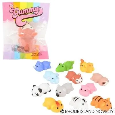 1.5" Gummy Zoo Animals