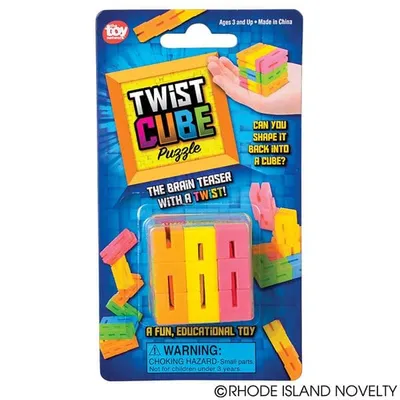 1.5" Twist Cube Brainteaser