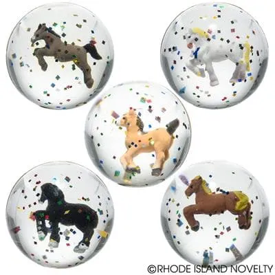 1.75" 45Mm Horse Ball - Assorted Styles