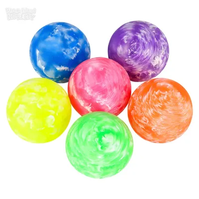 1.75" 45mm Marble Hi-Bounce Ball