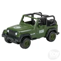 2 Piece Diecast Military Set Helicopter And Jeep