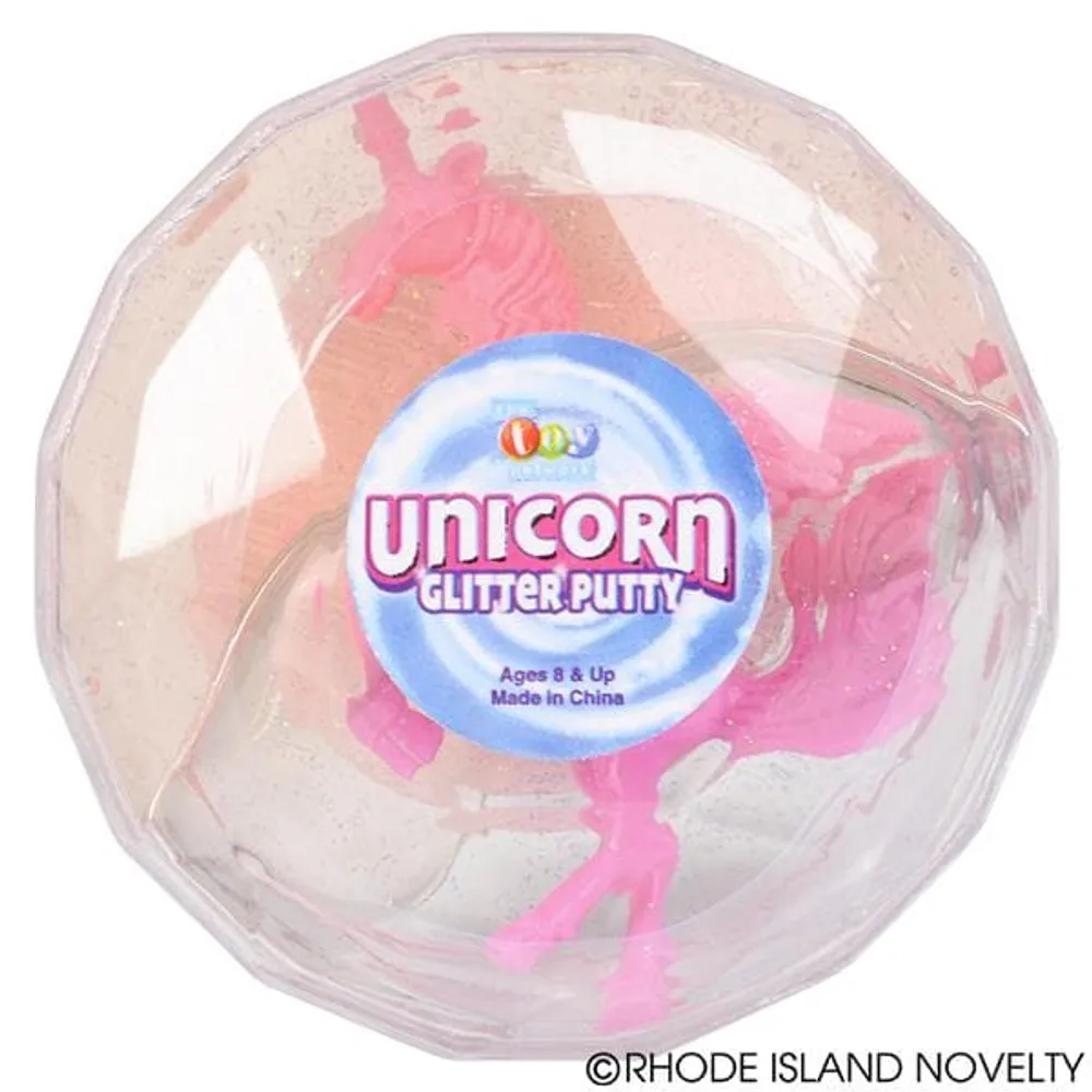 2.25" Unicorn Glitter Putty - Assorted Styles