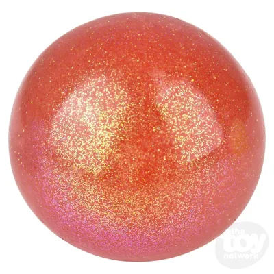 2.75" Squish Sticky Glitter Ball