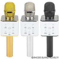 3 In 1 Wireless Handheld Karaoke Microphone Assorted Colors