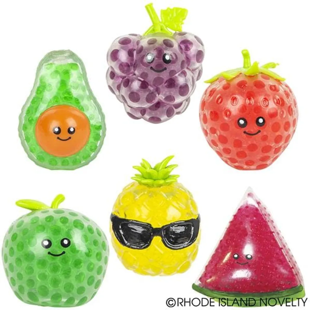 3" Squeezy Bead Fun Fruit - Assorted Styles
