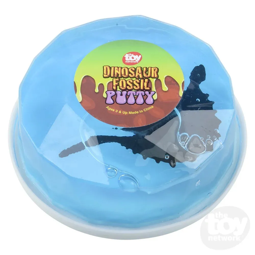 3.5" Dinosaur Fossil Putty - Assorted Styles