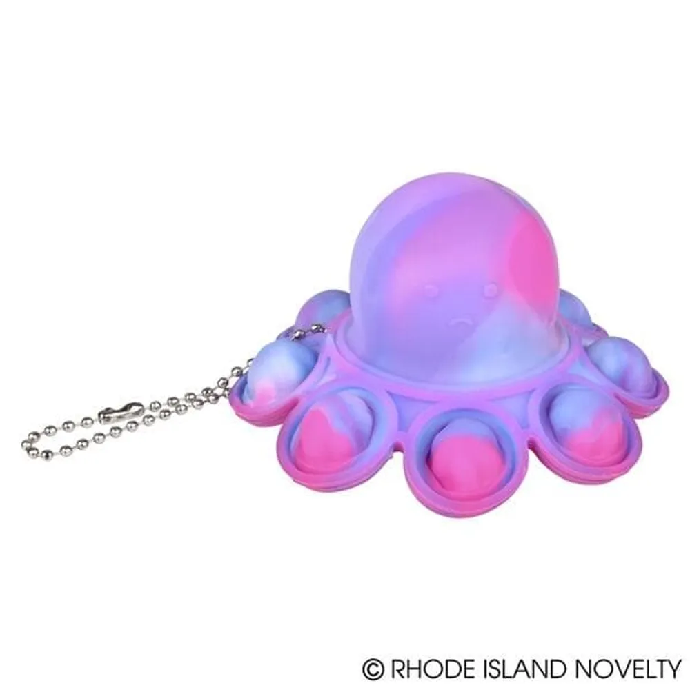 3.5" Reversible Octopus Bubble Popper