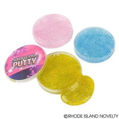 3.5" Super Glitter Crystal Putty - Assorted Styles