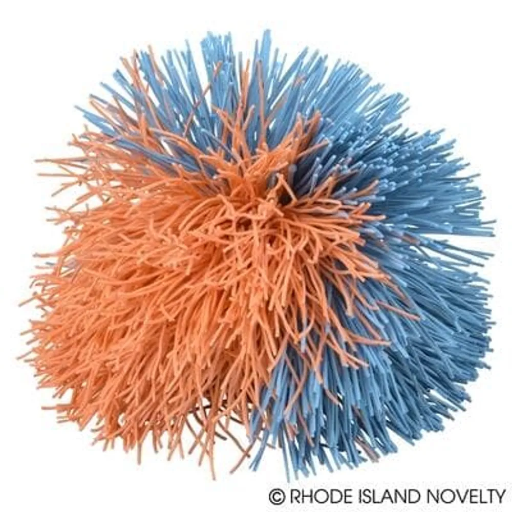 3.5" Two Tone Stringy Ball