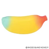 4.75" Stretch And Squeeze Rainbow Banana