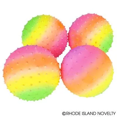 5" Rainbow Knobby Ball