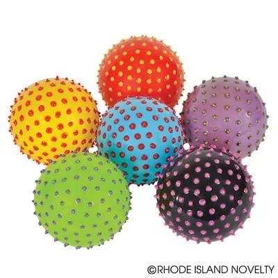 5" Two Tone Knobby Ball - Assorted Styles