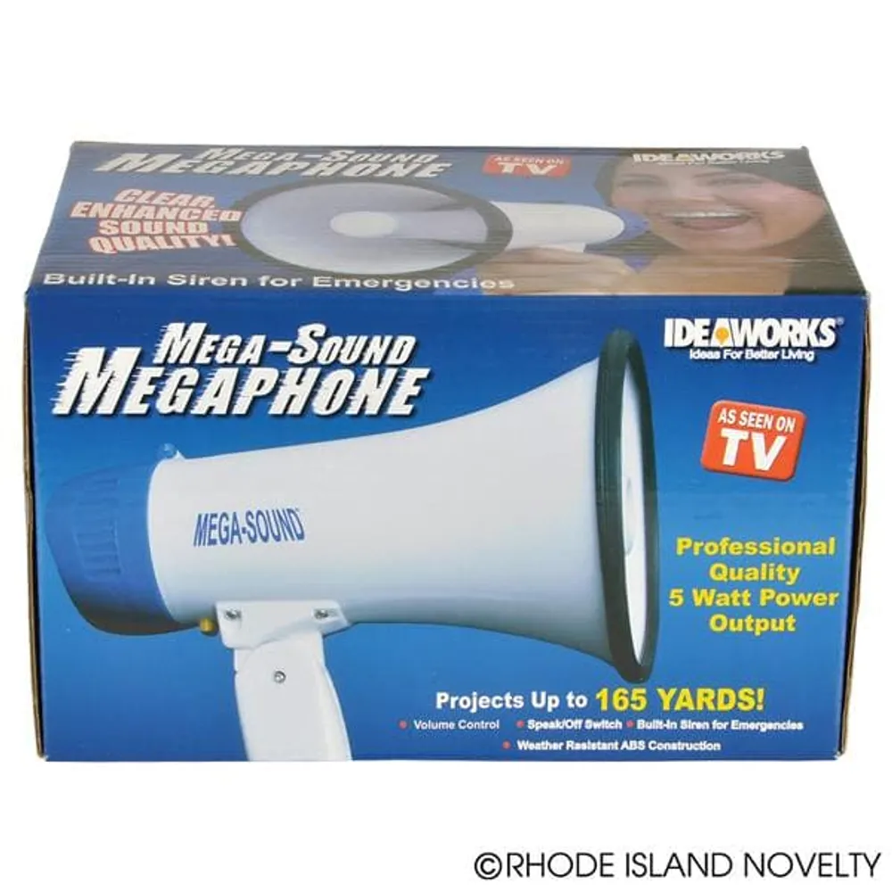 8" Battery Operated Megaphone