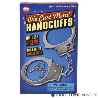 Die-Cast Metal Hand Cuffs