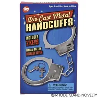 Die-Cast Metal Hand Cuffs