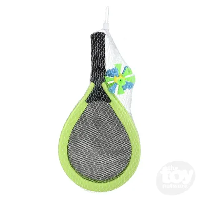 Jumbo Badminton Racket With Bouncy Birdie