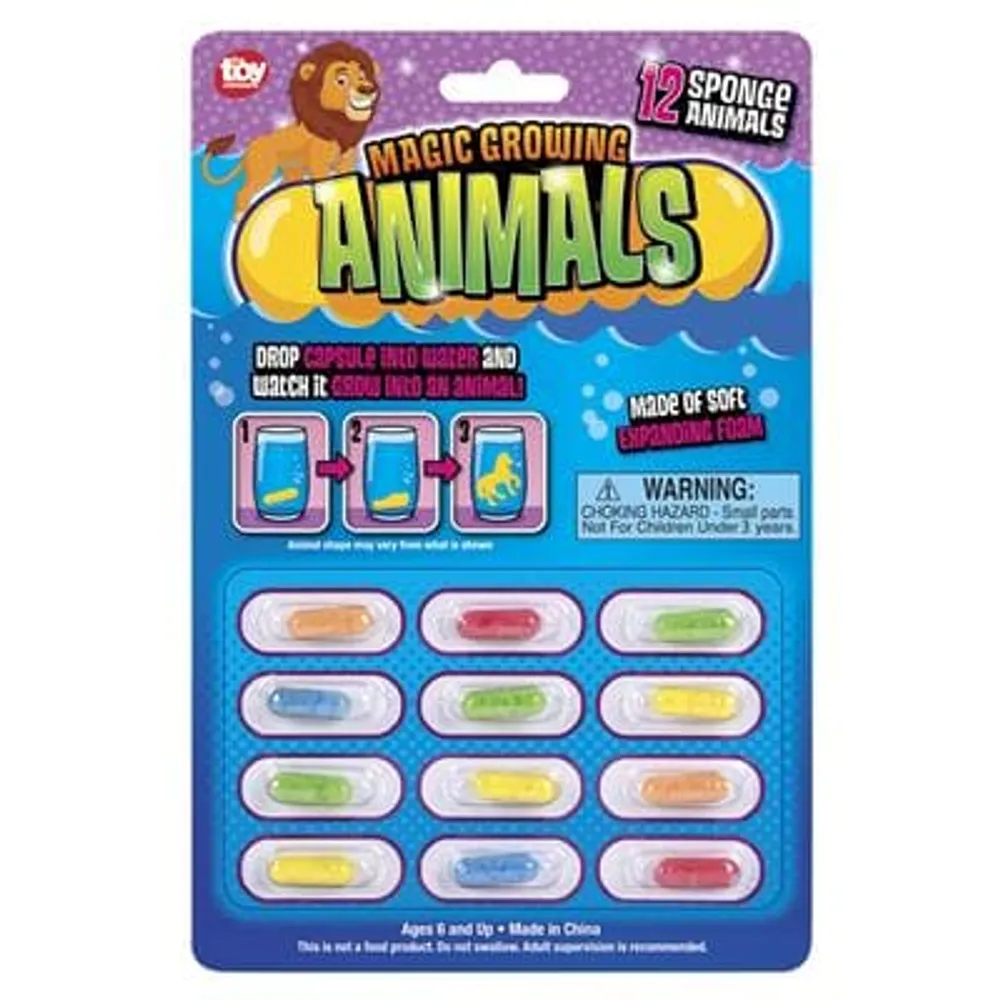 Magic Growing Animal Capsules