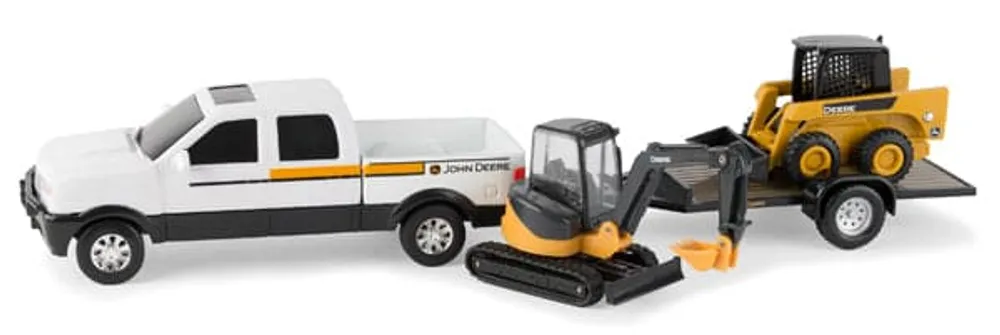 1:32 8" John Deere Construction Vehicle Set