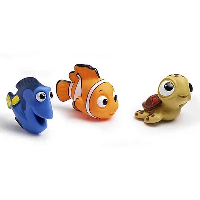 Disney Bath - Finding Nemo Squirtee 3 Pack