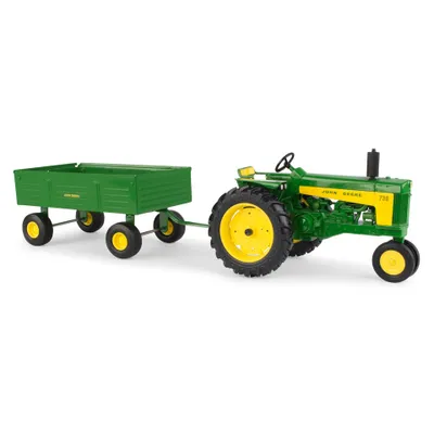 John Deere 730 with Barge Wagon 1:16 Scale