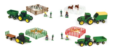 John Deere Farm Set - 10 Pieces Assorted Styles