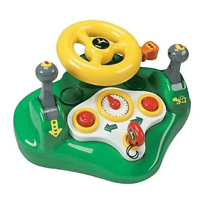 John Deere Toy Busy Driver Wheel