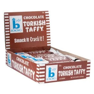 Bonomo Turkish Taffy Chocolate 1.5 oz. Bar