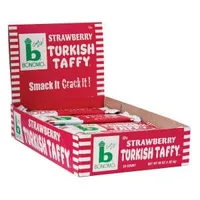 Bonomo Turkish Taffy Strawberry 1.5 oz. Bar