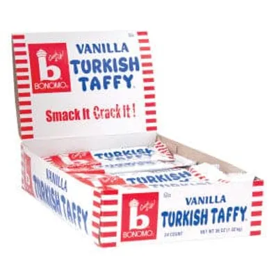 Bonomo Turkish Taffy Vanilla 1.5 oz. Bar