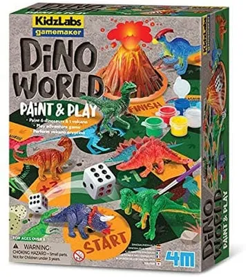 Kidz Labs Dino World Paint & Play