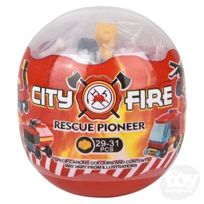 3" Building Block Fire Rescue Assortment - Legacy Toys
