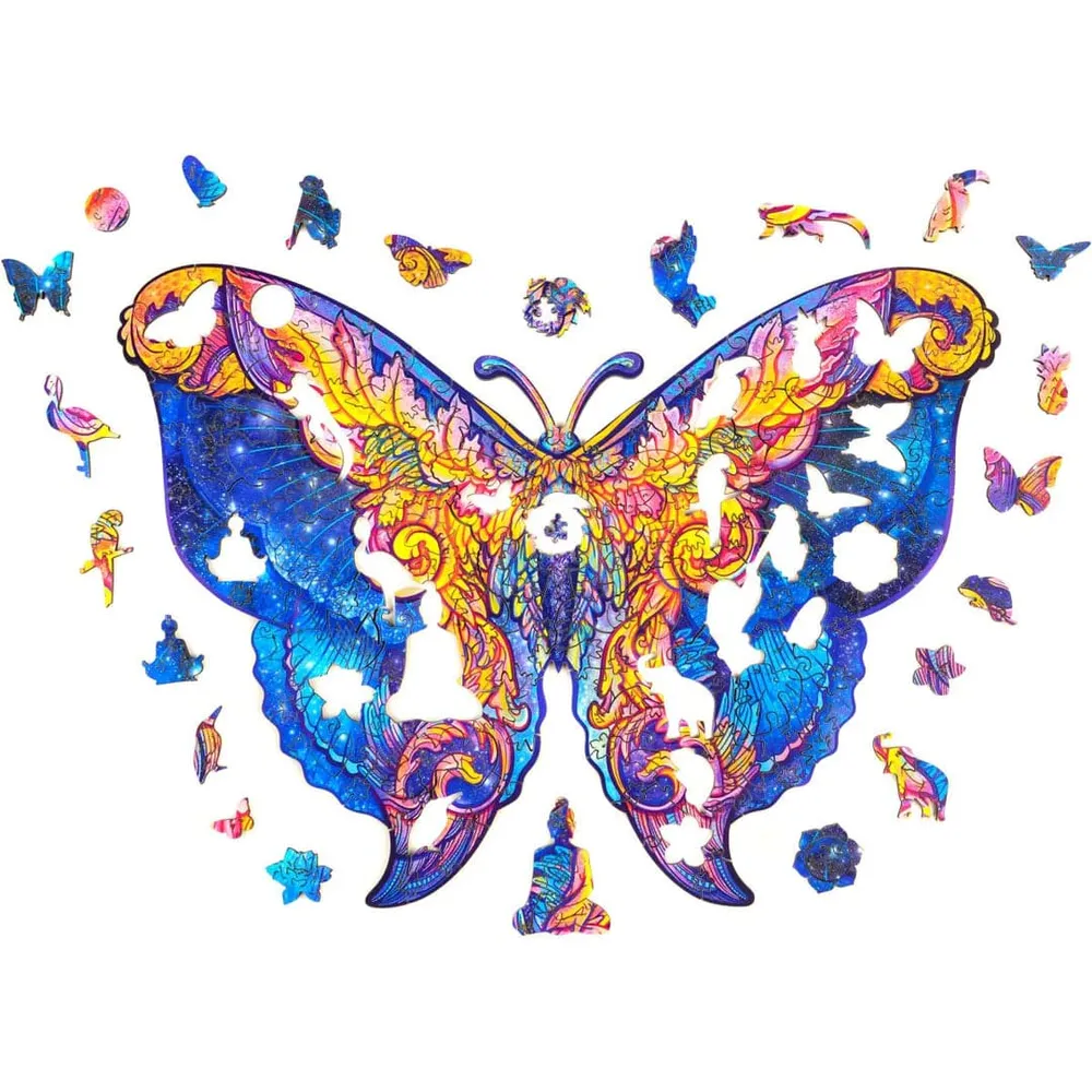 Intergalaxy Butterfly Wooden Puzzle