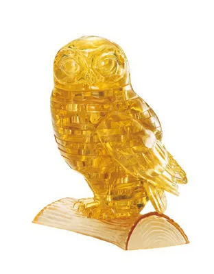 3D Crystal Puzzle - Brown Owl