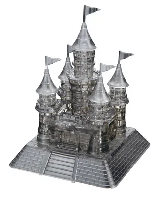 3D Crystal Puzzle Deluxe - Black Castle