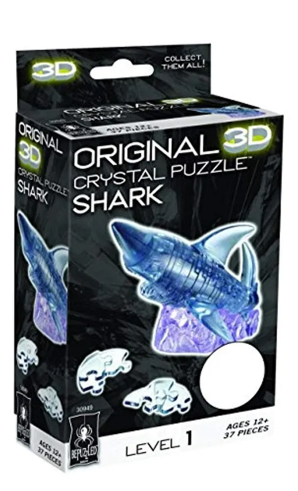 3D Crystal Puzzle - Shark