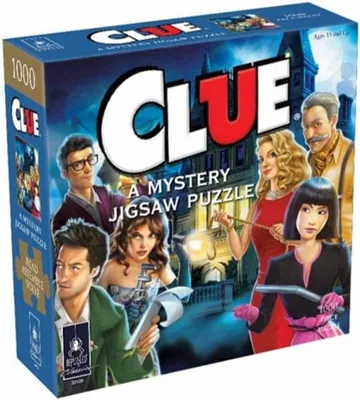 Clue Mystery Jigsaw Puzzle 1,000 Piece Puzzle