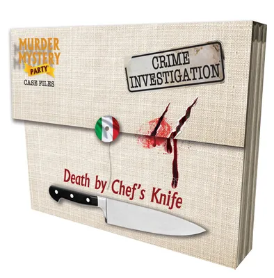 Murder Mystery Game - Death by Chef's Knife