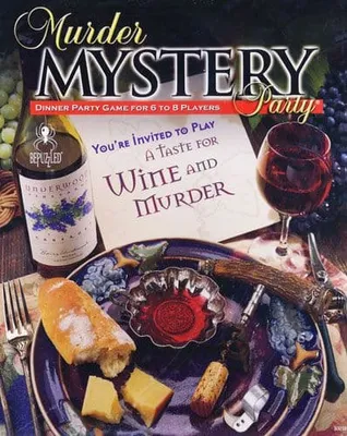 Murder Mystery Party Game - A Taste for Wine and Murder