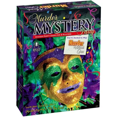 Murder Mystery Party Game - Murder at Mardi Gras