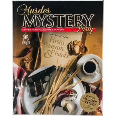 Murder Mystery Party Game - Pasta, Passion & Pistols