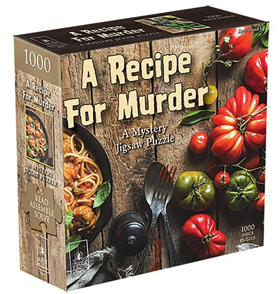 Recipe for Murder - Mystery Jigsaw Puzzle 1,000 Piece