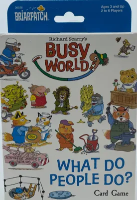 Richard Scarry's What Do People Do? Card Game