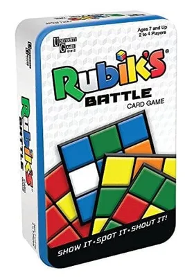 Rubik's Battle Card Game Tuck Box